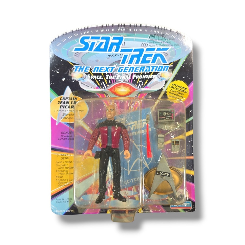 Captain Jean-Luc Picard Star Trek The Next Generation Figure Playmates 1992